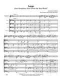 Dvorak, Antonin % Largo from "Symphony #9-New World" (score & parts) - EH/STR4 or BSN/STR4