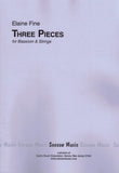 Fine, Elaine % Three Pieces (score & parts) - BSN/STGS