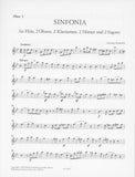 Donizetti, Gaetano % Sinfonia for Winds (parts only) - FL/2OB/2CL/2BSN/2HN