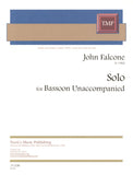 Falcone % Solo for Unaccompanied Bassoon-SOLO BSN