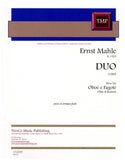 Mahle, Ernst % Duo (score & parts)-OB/BSN