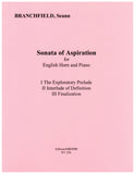 Branchfield, Seann % Sonata of Aspiration-EH/PN