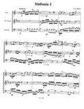 Bach, J.S. % Four Fugues (score & parts) - OB/CL/BSN