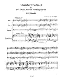 Handel, Georg Friedrich % Trio #4 in F-2OB/BSN/HARPSICHORD