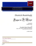 Buxtehude, Dieterich % Fugue in D Major (Score & Parts)-2OB/EH/BSN