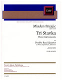 Pozajic, Mladen % Tri Stavka (Three Movements)(score & parts) - 2OB/EH/BSN
