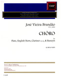 Brandao, Vieira Jose % Choro (score & parts) - FL/EH/CL/BSN