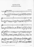 Kunert, Kurt % Sonata, op. 15 (performance score) - CL/BSN