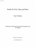 Friedman, Gary % Rondo-FL/OB/PN