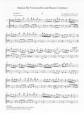 Boismortier, Joseph Bodin de % Pieces for Cello and Basso Continuo - BSN/PN (Basso Continuo)