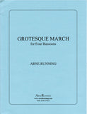 Running, Arne % Grotesque March (Score & Parts)-4BSN