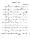 Handel, Georg Friedrich % Hallelujah Chorus from "Messiah" (score & parts) - DR CHOIR