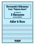 Adler & Ross % Hernando's Hideaway (score & parts)(Stickley) - 3BSN