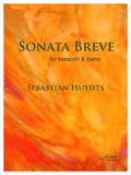 Huydts, Sebastian % Sonata Breve Op 38-BSN/PN