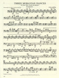 Janáček, Leoš % Three Moravian Dances (score & parts) - WW4 [POP]