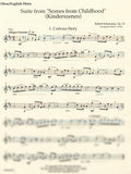 Schumann, Robert % Suite from "Scenes from Childhood" (score & parts) - OB/CL/BSN/HN