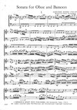 Besozzi, Alessandro % Sonata in F Major (performance score) - OB/BSN