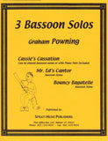 Powning, Graham % Three Bassoon Solos - SOLO BSN