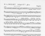 Mozart, Wolfgang Amadeus % Adagio, K580a (score & parts) - EH/2HN/BSN