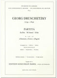 Druschetzky, Georg % Partita in Eb Major (Score Only)-2CL/2BSN/2HN