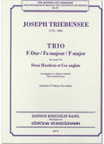 Triebensee, Joseph % Trio in F Major (parts only) - 2OB/EH