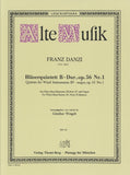 Danzi, Franz % Quintet in Bb Major, op. 56, #1 (parts only) - WW5