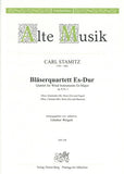 Stamitz, Karl % Quartet in Eb Major, op. 8, #2 (parts only) - OB/CL/BSN/HN
