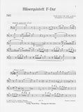 Danzi, Franz % Quintet in F Major, op. 56, #3 (parts only) - WW5