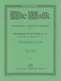 Mozart, Wolfgang Amadeus % Divertimento #12, K252 - WW5