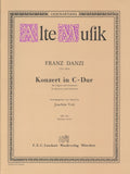 Danzi, Franz % Concerto in C Major (Score Only)-BSN/ORCH