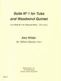 Wilder, Alec % Suite #1 "Effie" (score & parts) - WW5/TUBA