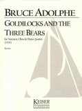 Adolphe, Bruce % Goldilocks & The Three Bears (Score Only)-OB/STG3/PN/NARR