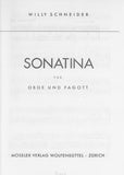 Schneider, Willy % Sonatina (performance score) - OB/BSN