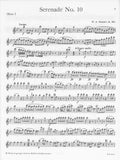 Mozart, Wolfgang Amadeus % Serenade #10 in Bb Major K361 "Gran Partita" (Parts Only)-2OB/2CL/2Basett Horns/4HN/2BSN/KB