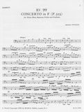 Vivaldi, Antonio % Concerto in F Major, F12 #26, RV99 - FL/OB/BSN/VLN/PN (Basso Continuo)