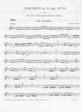 Vivaldi, Antonio % Concerto in D Major "Del Gardellino" F12 #9 RV90 - FL/OB/BSN/VLN/PN (Basso Continuo)