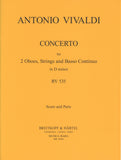 Vivaldi, Antonio % Concerto in d minor, F7 #9, RV535 (score & set) - 2OB/STGS