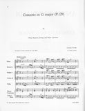 Vivaldi, Antonio % Concerto in G Major, F12, #36, RV 545 (score & set) - OB/BSN/STGS