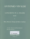 Vivaldi, Antonio % Concerto in G Major, F12, #36, RV 545 (score & set) - OB/BSN/STGS