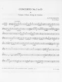 Telemann, Georg Philipp % Concerto in D Major TWV 53:D2 (score & set) - 2OB/TPT/STGS