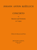 Kozeluch, Johann Antonin % Concerto in C Major - BSN/PN