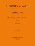 Vivaldi, Antonio % Concerto in d minor, F7 #1, RV454 (score & parts) - OB/STGS
