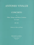 Vivaldi, Antonio % Concerto in C Major F7 #17 RV452-OB/PN