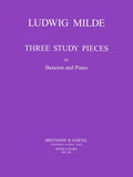 Milde, Ludwig % Three Study Pieces - BSN/PN