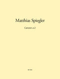 Spiegler, Matthias % Canzon a2 - OB/BSN/PN (Basso Continuo)
