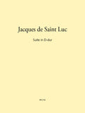 Saint-Luc, Jacques Alexandre de % Suite in D Major-OB/PN (Basso Continuo)
