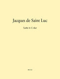 Saint-Luc, Jacques Alexandre de % Suite in C Major - OB/PN (Basso Continuo)