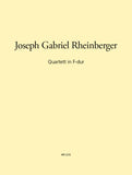 Rheinberger, Josef % Quartet in F Major - OB/HN/CEL/PN