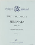 Lickl, Ferdinand Carlo % Serenata, op. 58 - EH/PN