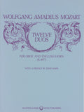 Mozart, Wolfgang Amadeus % Twelve Duos, K.487 (performance score) - OB/EH